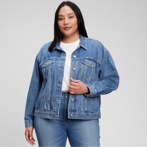 NWT Gap Maternity Denim Jacket, X-Large